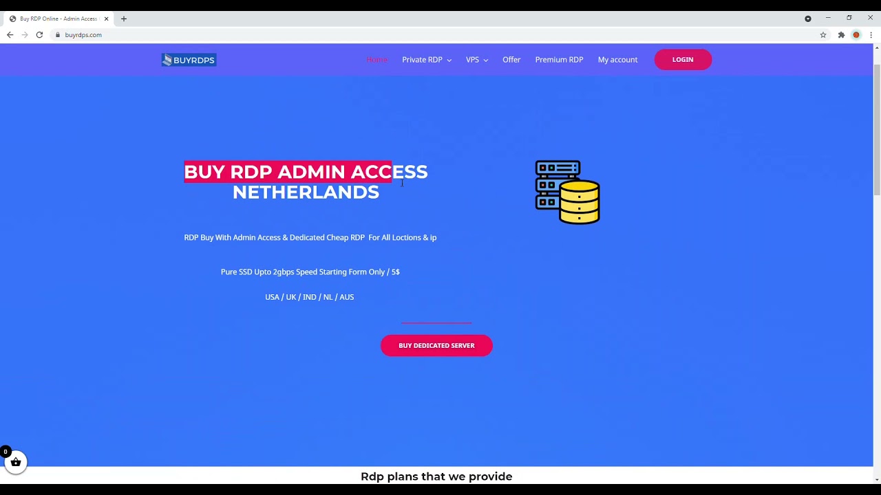 Buy USA RDP - Cheap USA RDP with admin @$/M