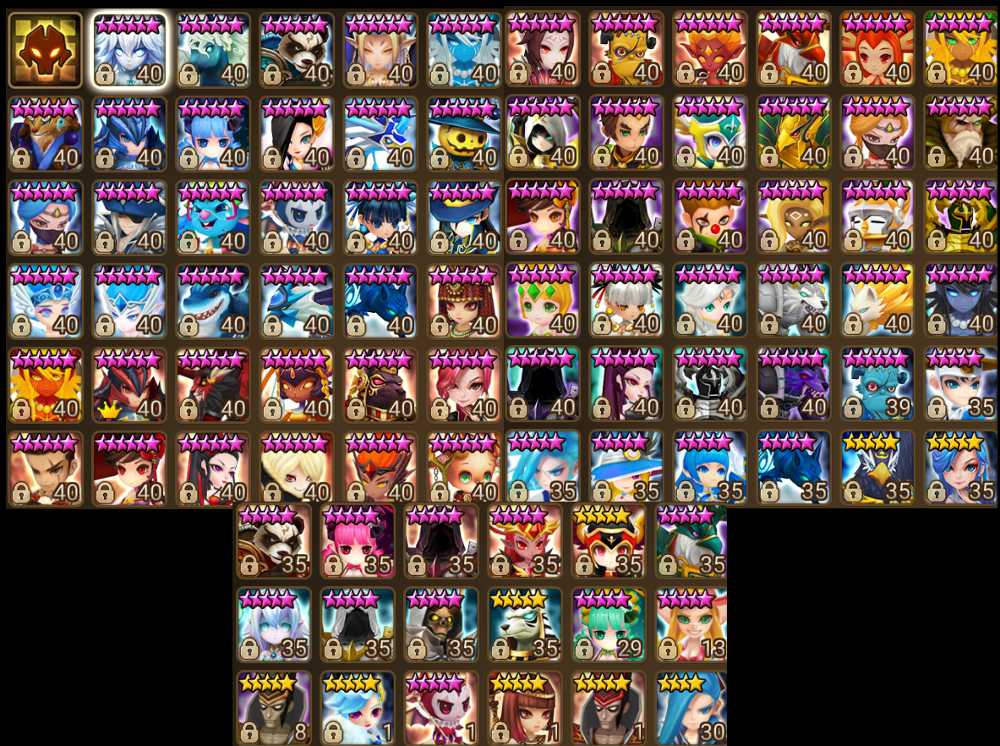 [Selling] Summoners War Account (Global) | 28 Nat 5s | 81 6* mons | m mana +10k gems