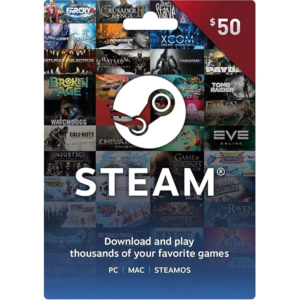 cryptolive.fun: Valve Steam Gift Card - $20 : Gift Cards