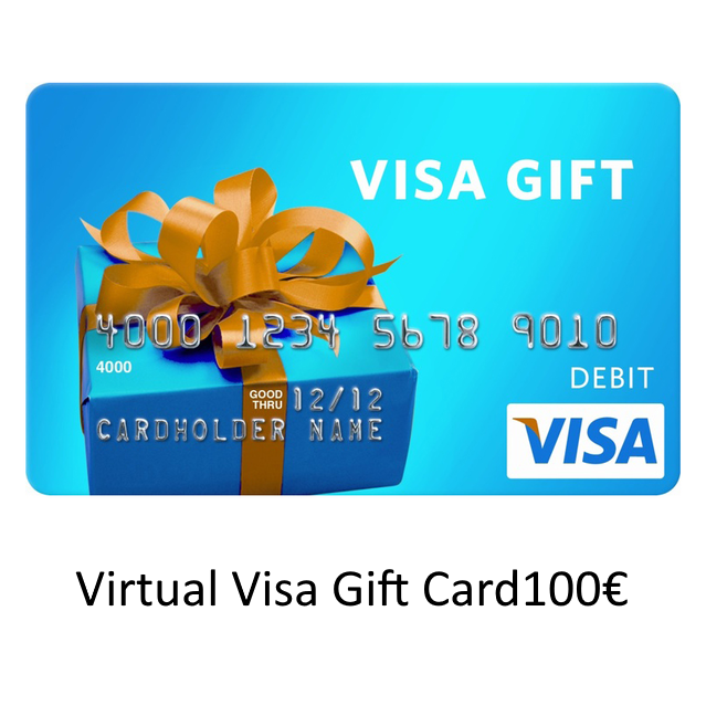 Visa® Virtual Prepaid Gift Card CAD - Purchase by Bitcoin or Altcoins