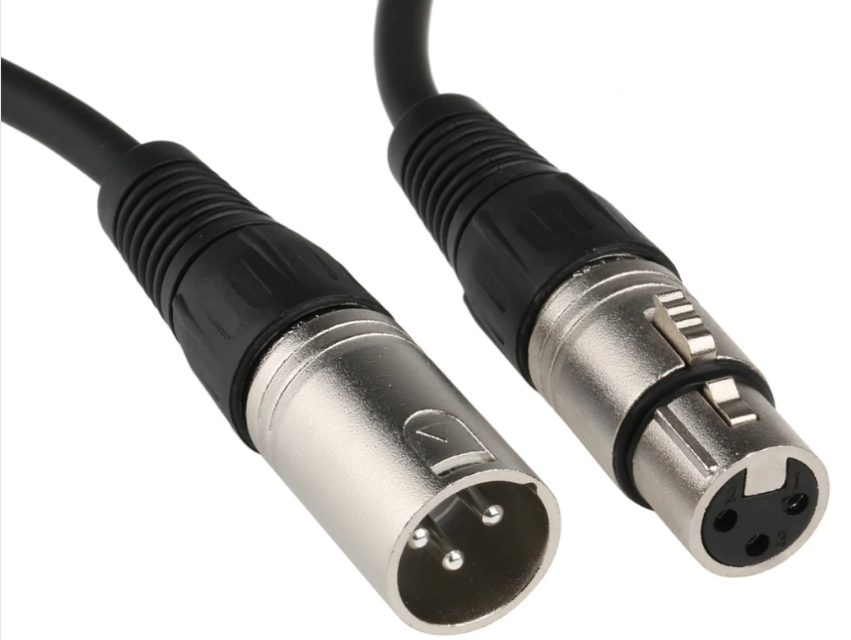 Buy Bajaao Male XLR to Female XLR Microphone Cable Online | Bajaao