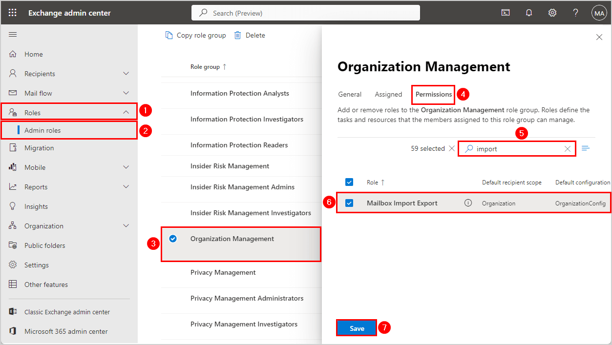 Import PST file into Microsoft - oinfo