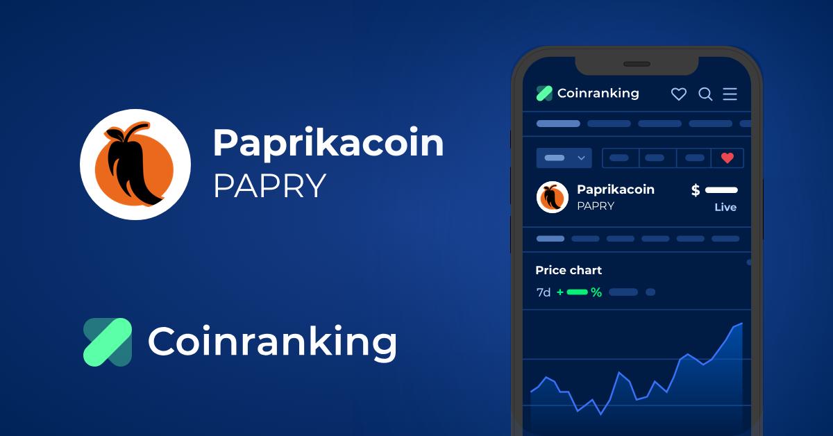 YFI Paprika price today, YFIP to USD live price, marketcap and chart | CoinMarketCap