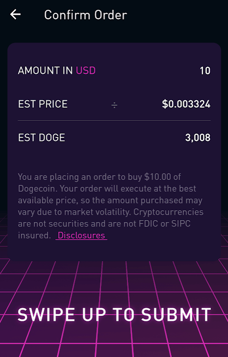 Why can’t I place a buy order on crypto? | Robinhood