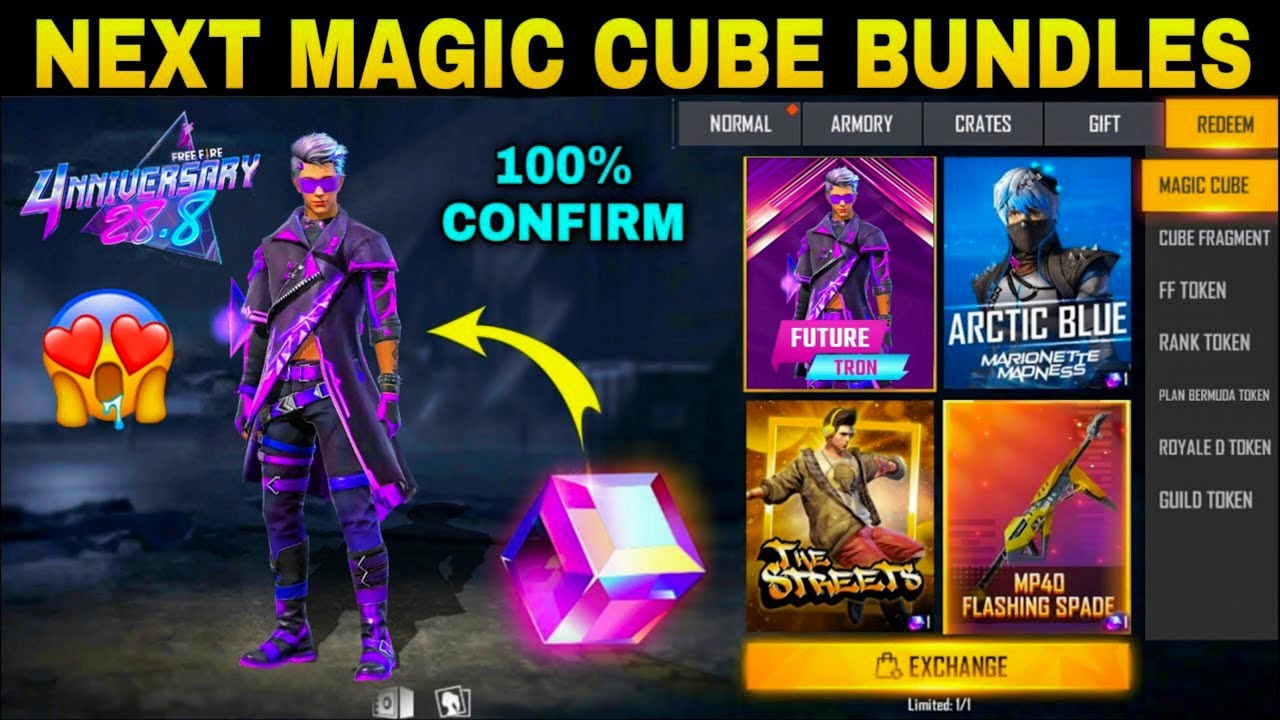 Free Fire Diwali Event Free Magic Cube Bundles