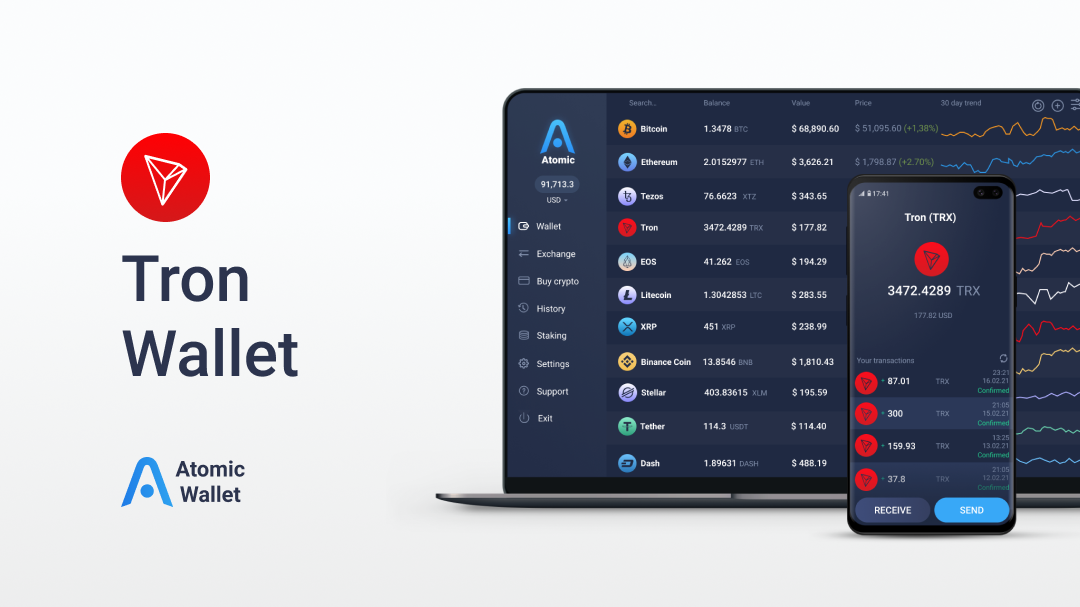 TronWallet: Bitcoin Blockchain Wallet Free Download