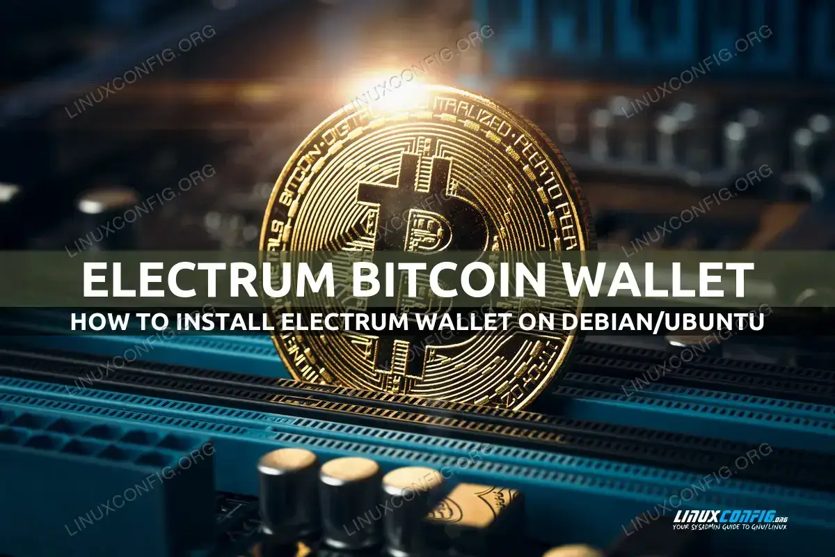 Guide: installing and using a bitcoin wallet (Electrum) - cryptolive.fun