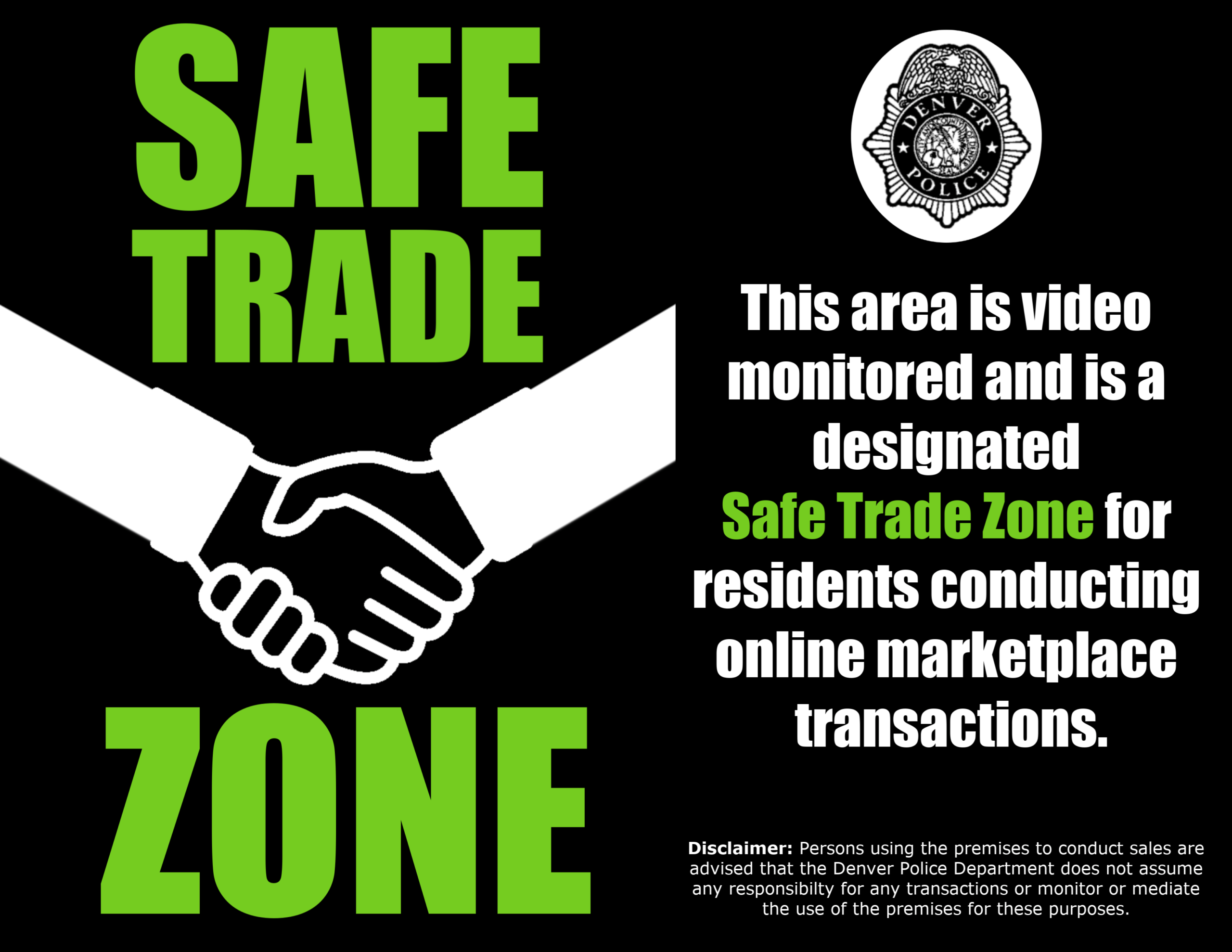 Safe Trade Zone | Town of Herndon, VA