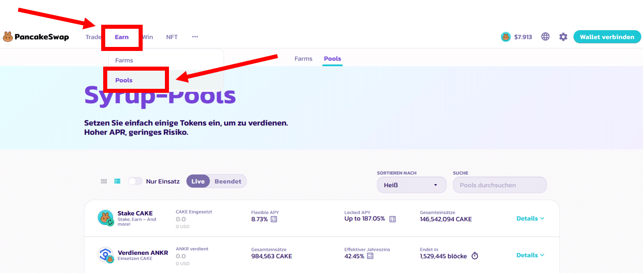 PancakeSwap (CAKE) Interest Rates | Bitcompare