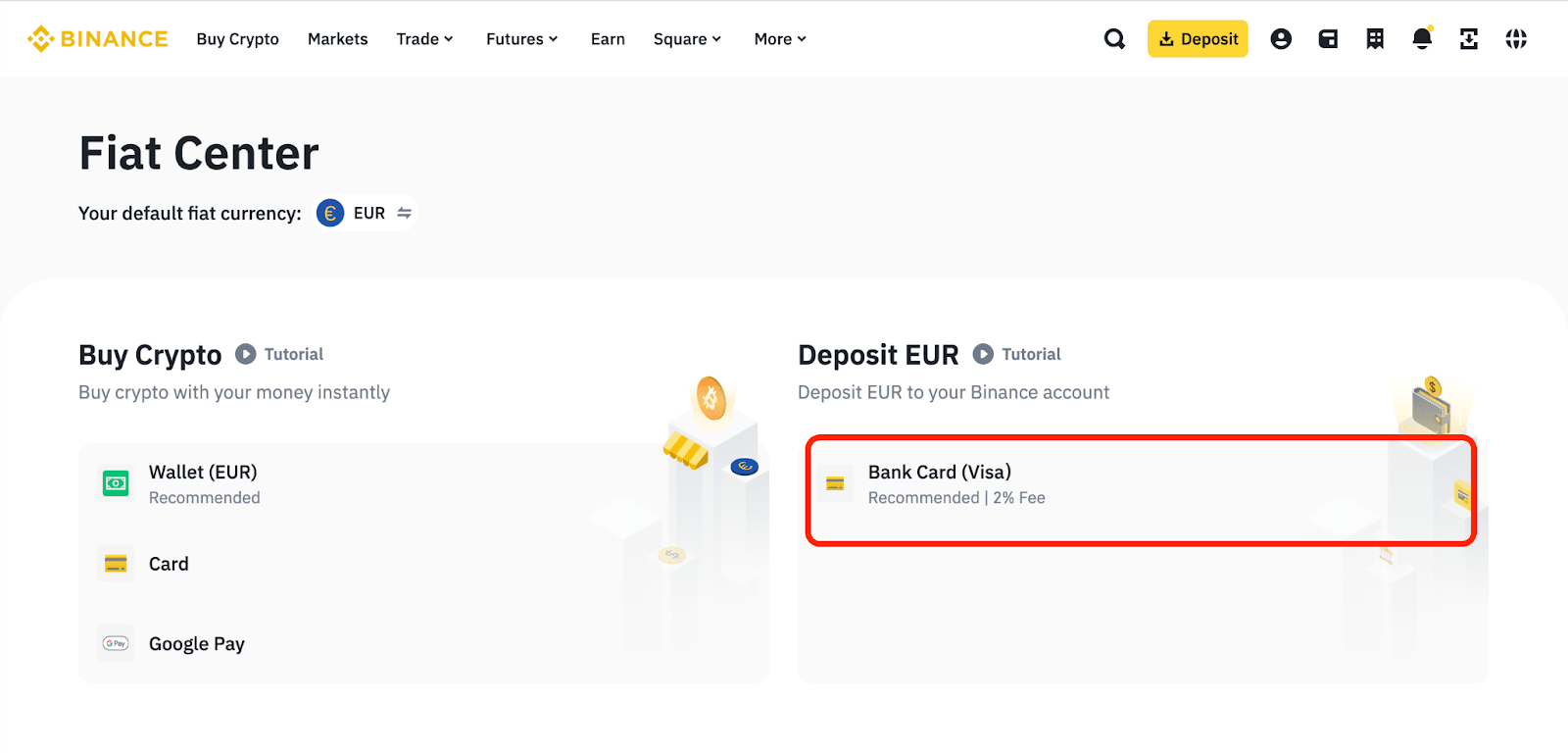 How to Deposit Money Into Binance - Dappgrid