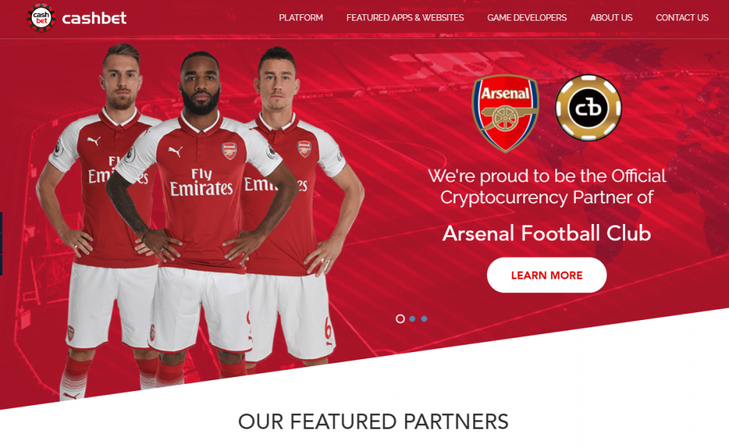 Gunning for success: CashBet discusses its sponsorship deal with Arsenal - EGR Intel