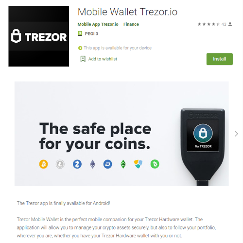 Does Trezor have a Mobile App? - ChainSec