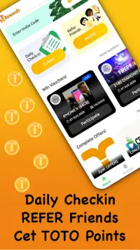 TOTO Rewards - Play Games & Win Cash, UC, Diamonds APK + Mod (Free purchase) for Android