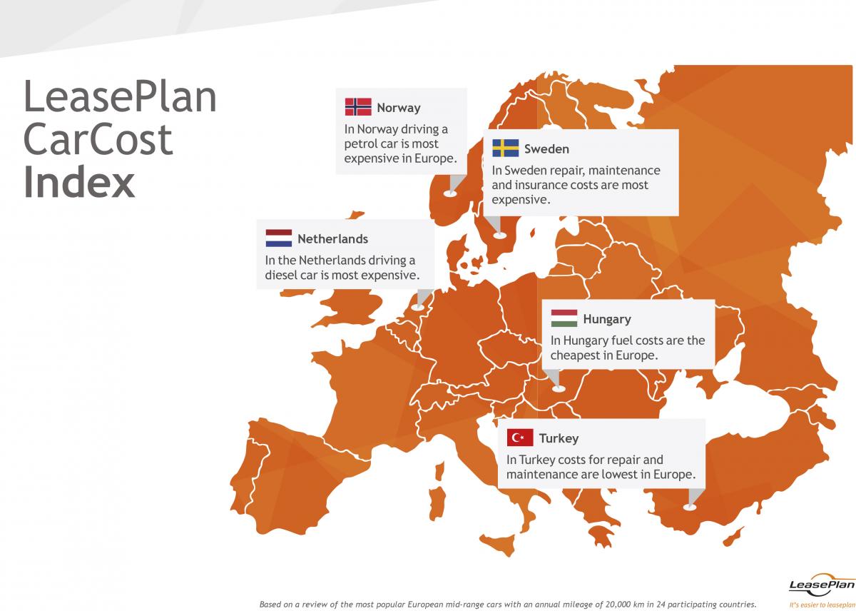 Where is the cheapest place to register a car in Europe?