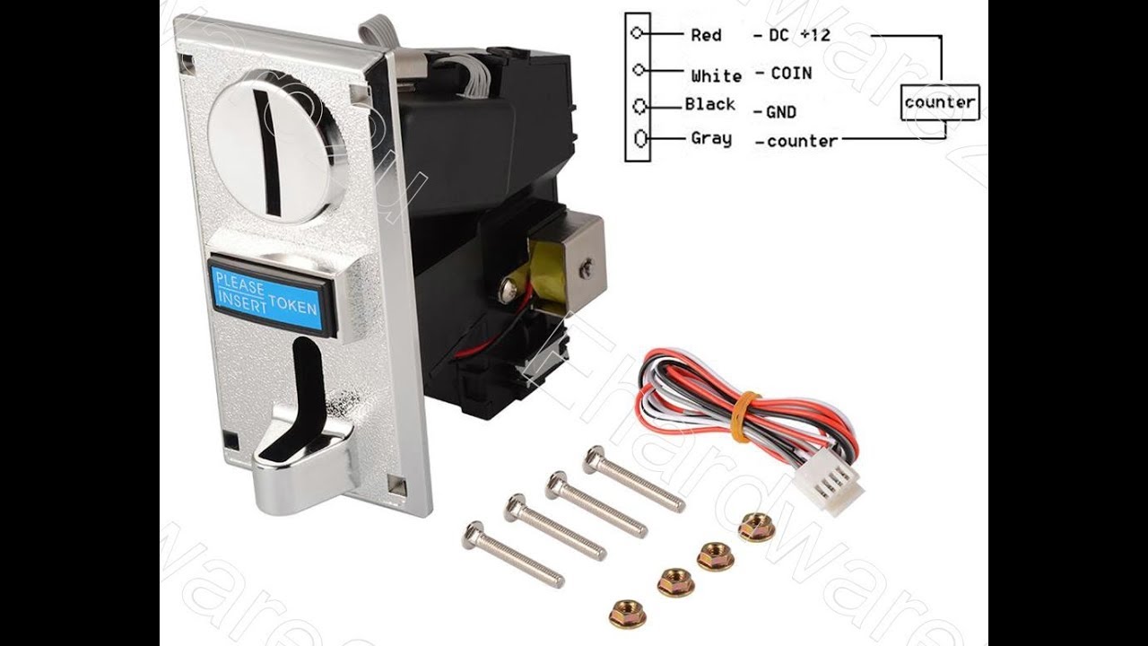 User manual for the coin acceptor Botland - Robotic Shop