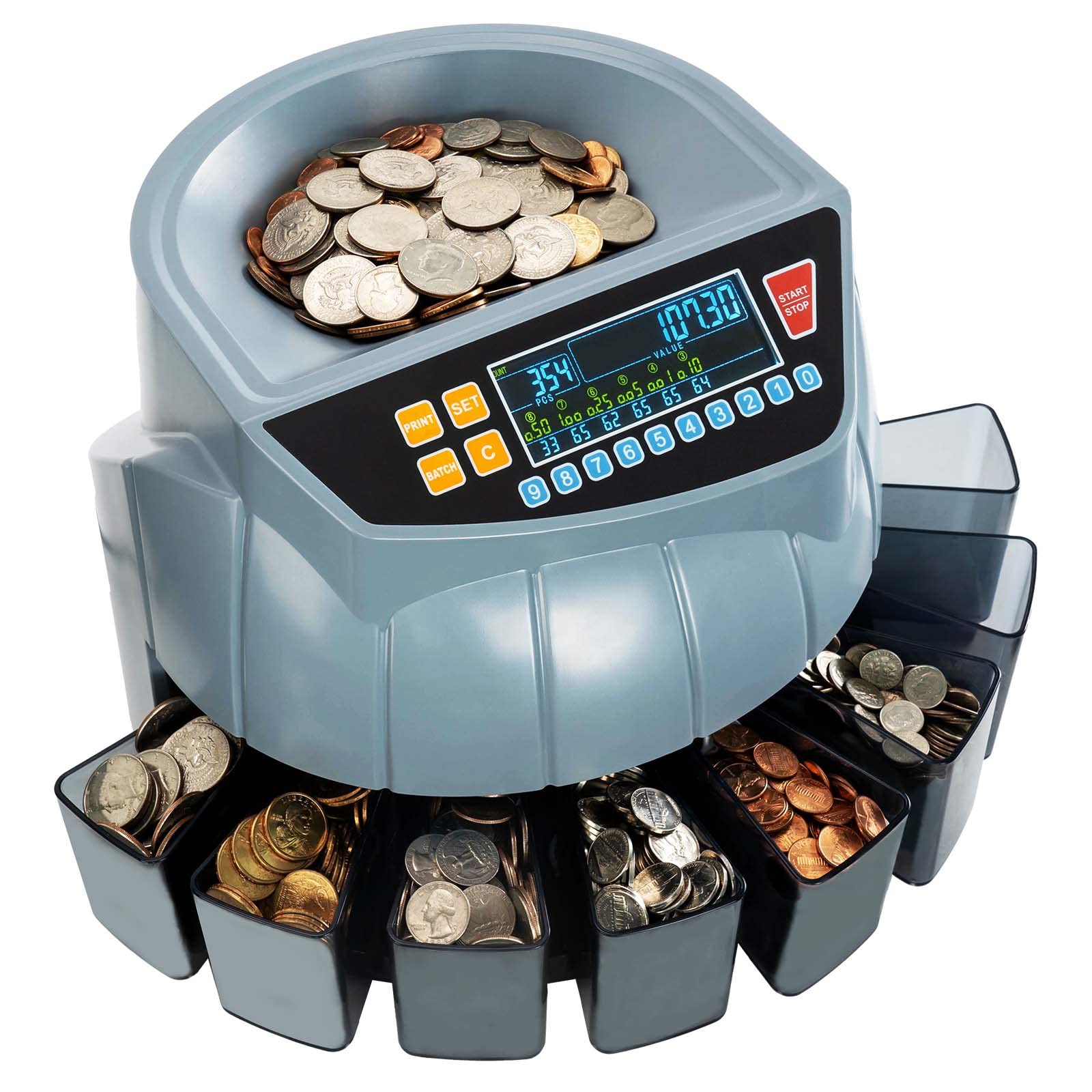 Coin Counters & Sorters | Coin Sorting Machines | ZZap