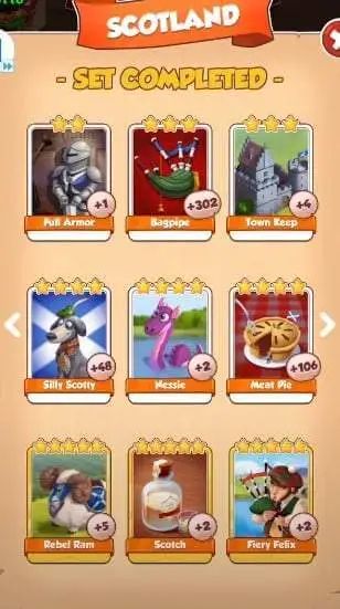 Coins Master Rare Cards List | WePC