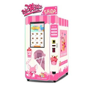 Wholesale coin operated ice cream vending machine with Old Fashioned Vintage Candy - cryptolive.fun