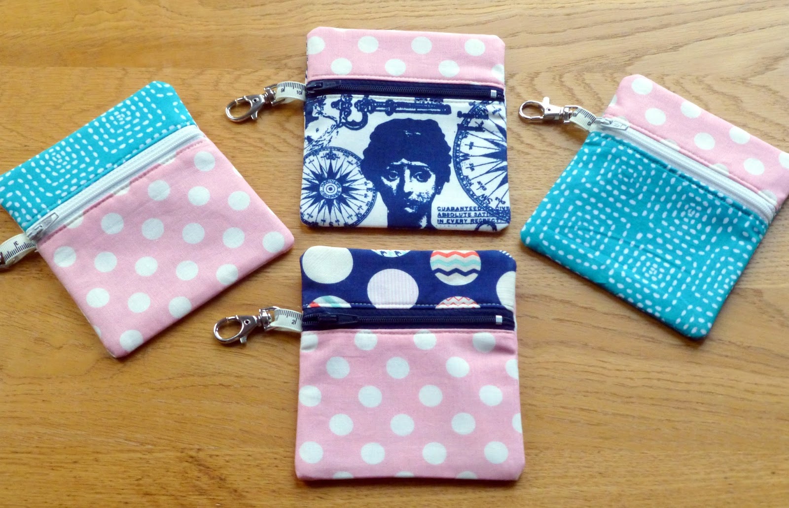 Mini Coin Purse Tutorial - step-by-step photos