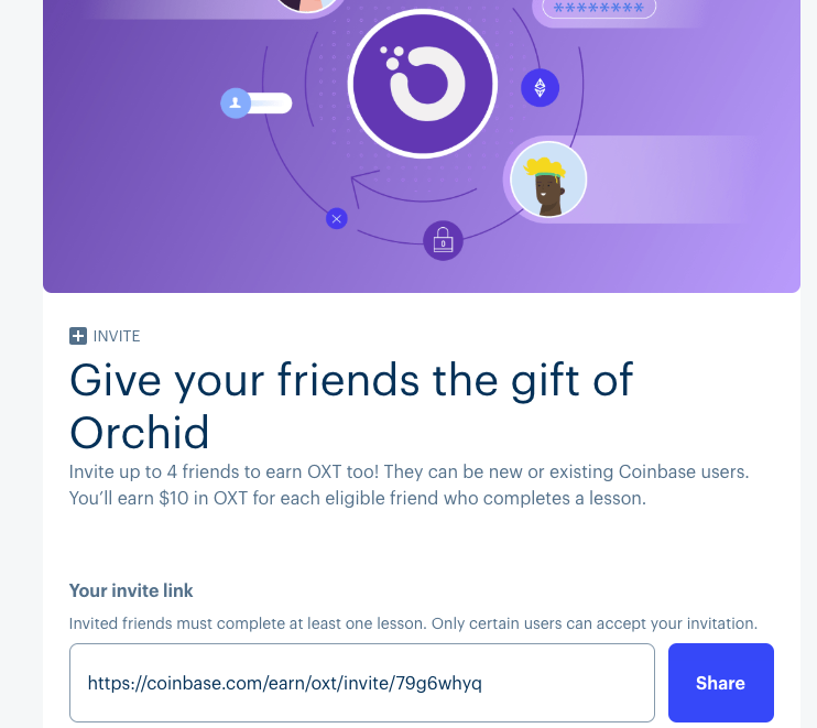 Orchid by CoinBase Airdrop ⇒ Get free OXT tokens worth ~$12