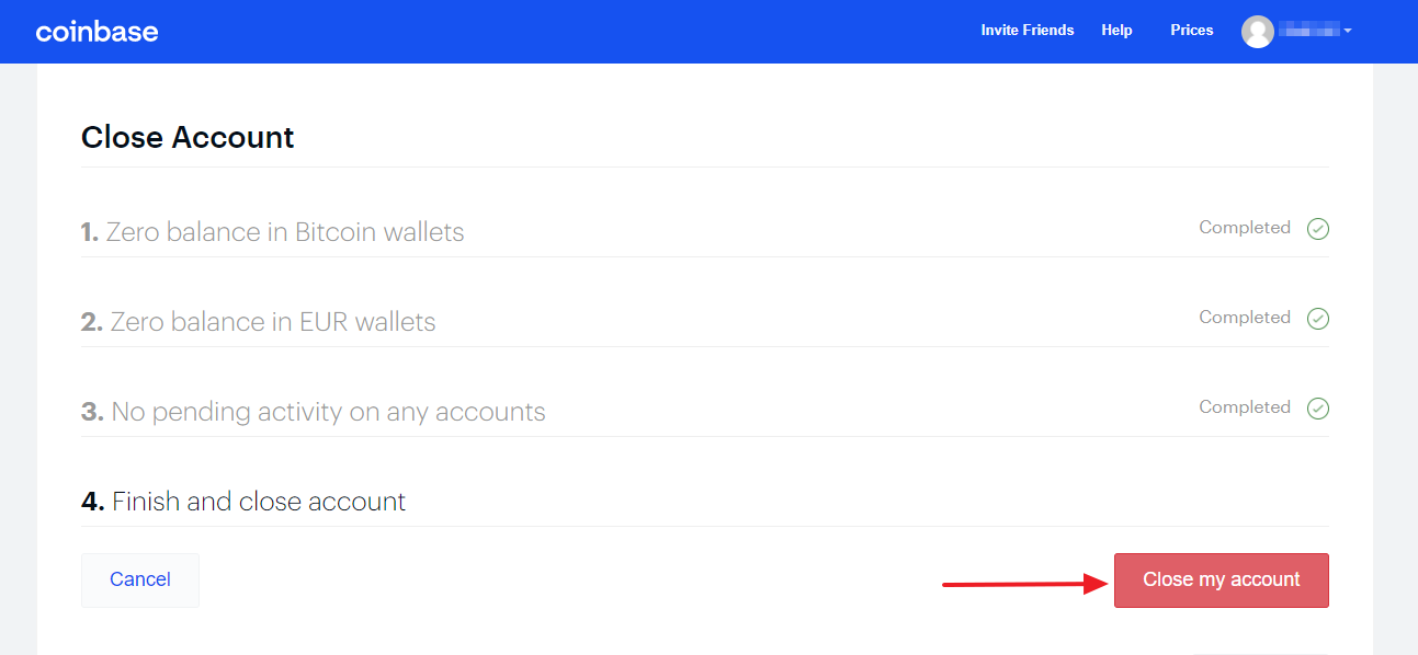 How to Delete Coinbase Account? - swissmoney