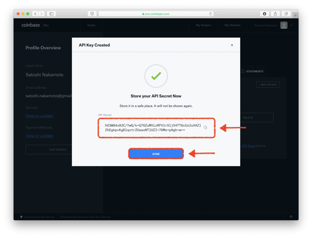 Integate Coinbase API with Excel | Sourcetable