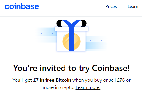 Coinbase Referrals, Promo Codes, Rewards ••• $10 • March 