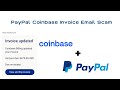 PayPal Coinbase Invoice Scam Email