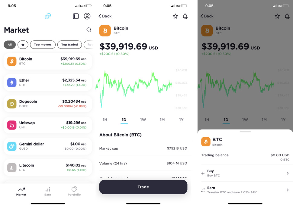 Convert 1 GEMINI to USD (Gemini to US Dollar) - BitScreener