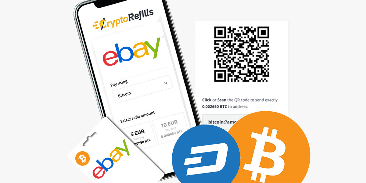 Buy eBay Gift Cards with Bitcoin - CryptoRefills