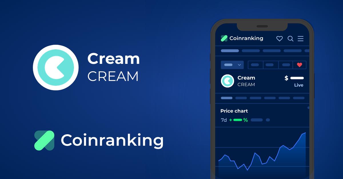 Creamcoin Price Today (USD) | CRM Price, Charts & News | cryptolive.fun