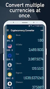 CryptoConvert - Cryptocurrency Conversion Calculator App