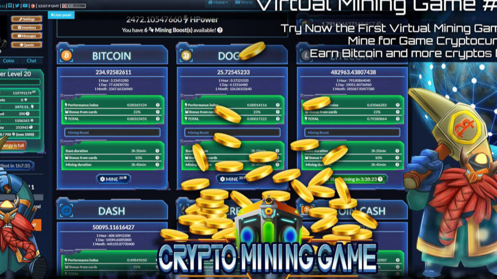 Bitcoin Miner – Crypto mining simulator with real Bitcoin rewards