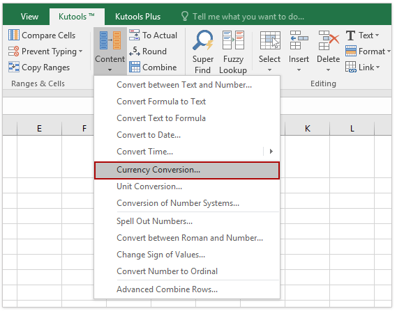 How to Insert live Exchange Rate in Excel?