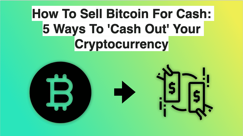 Sell cryptocurrency the easy way