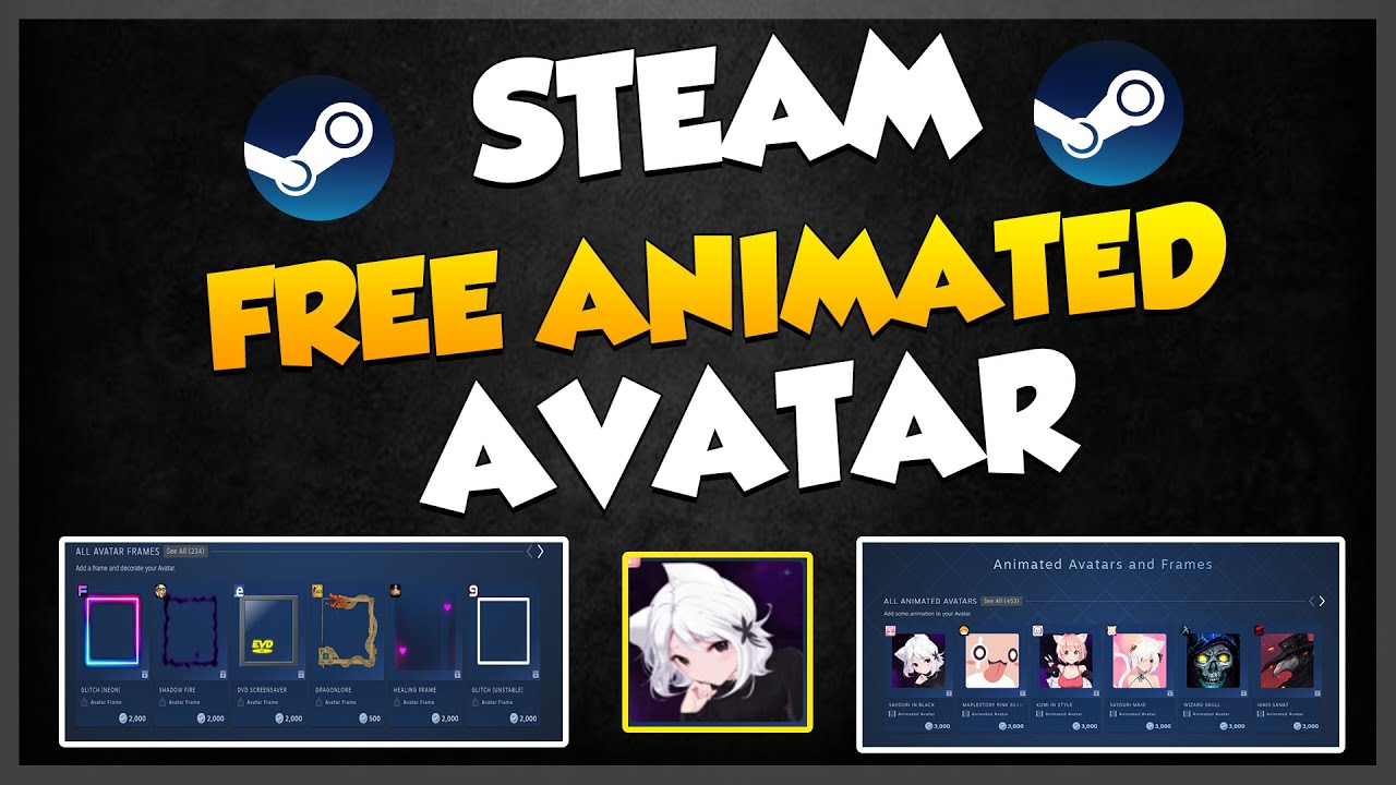 Stream Avatars: Extra Upload on Steam