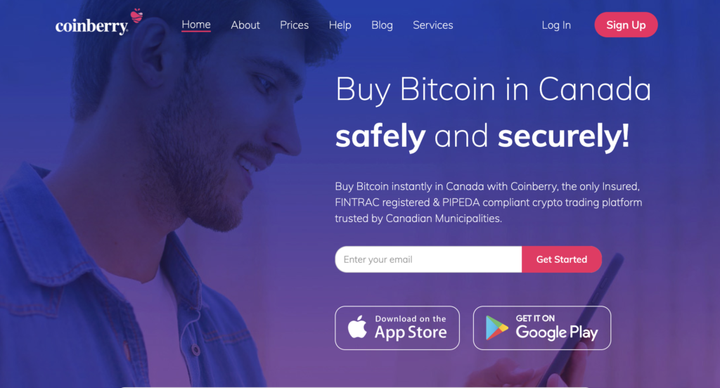 Canada's Best Crypto & Bitcoin Exchange | Coinberry