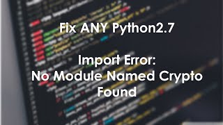 ModuleNotFoundError: No module named 'Crypto' in Python | bobbyhadz