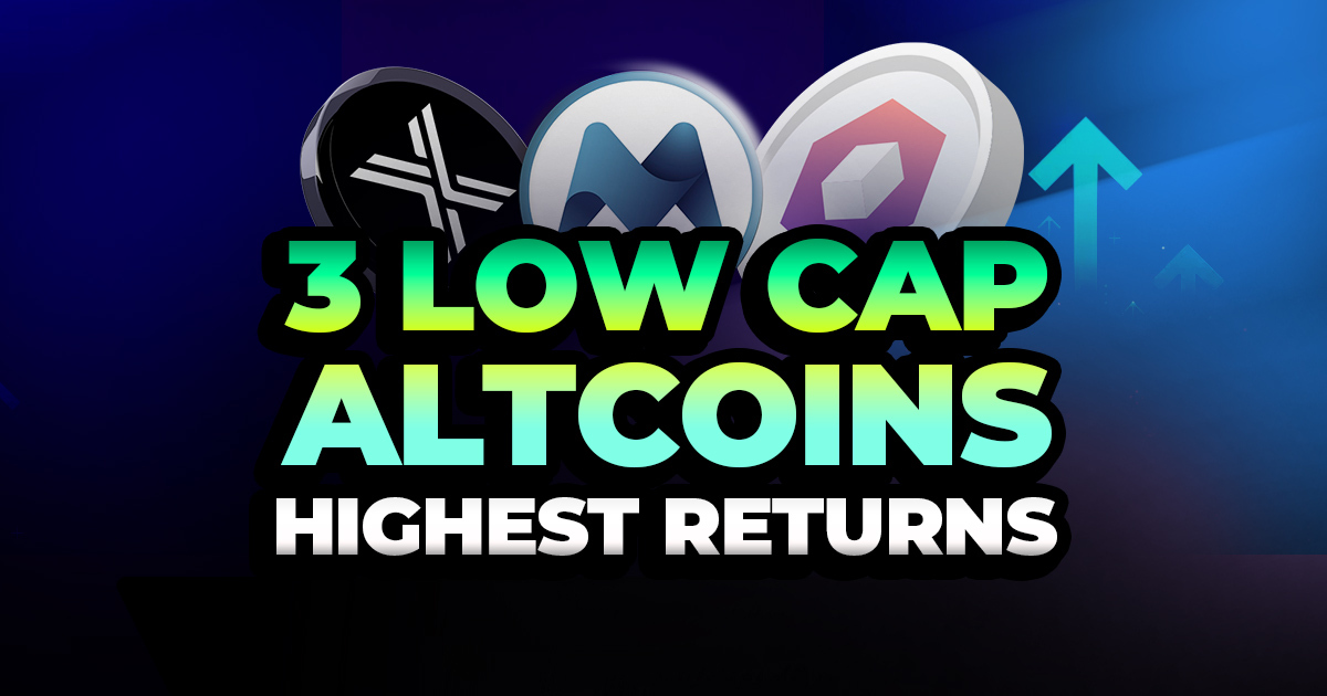 Low Cap Crypto Gems? Here are the 5 Best Coins With Low Market Cap