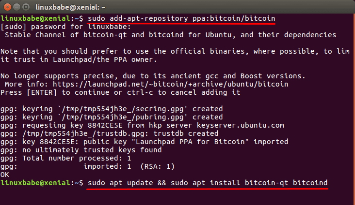 Bitcoin Core :: getnewaddress ( RPC)