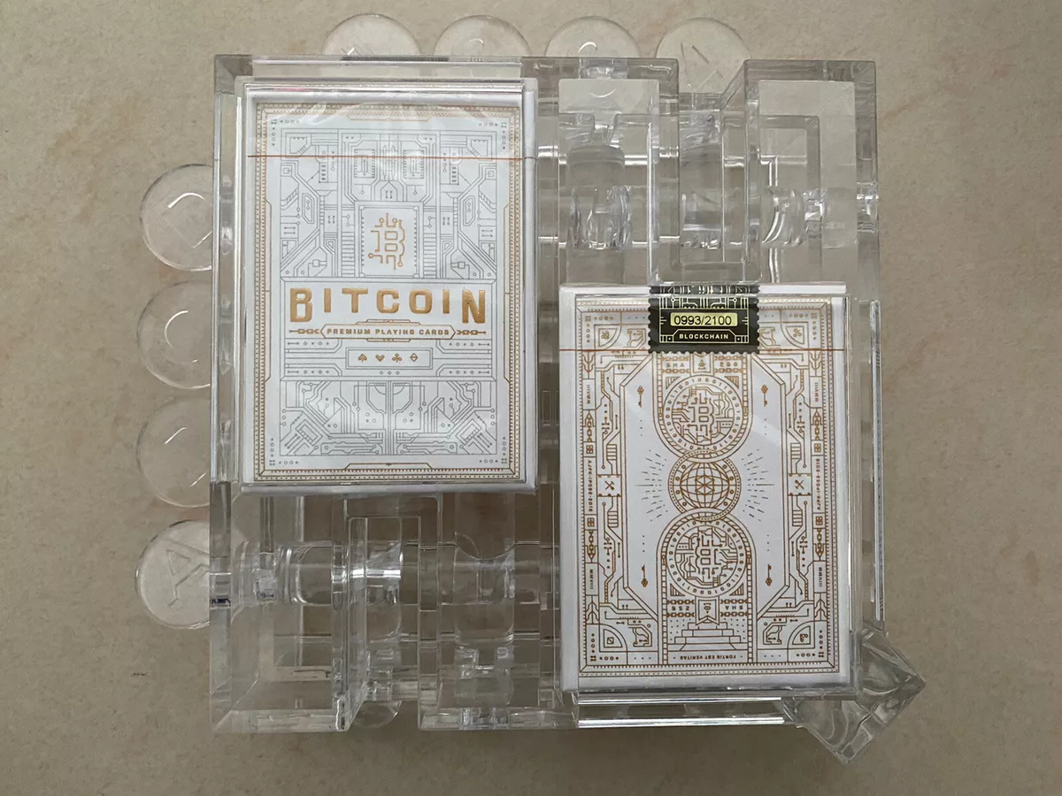 BITCOIN (BLACK) PLAYING Cards by Patrick Kun $ - PicClick