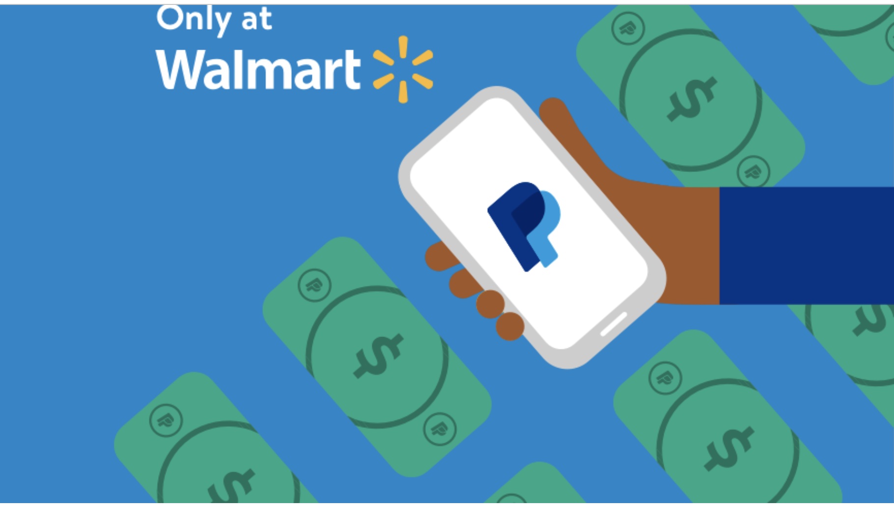 PayPal and Walmart Cash In Cash Out