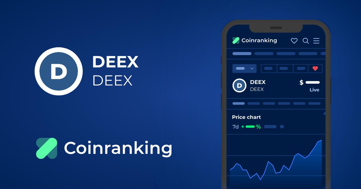 Convert 1 USDT to DEEX - Tether to Deex Converter | CoinCodex