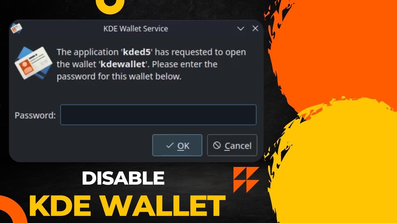 How to disable kde wallet permanently? - KDE Plasma - Manjaro Linux Forum