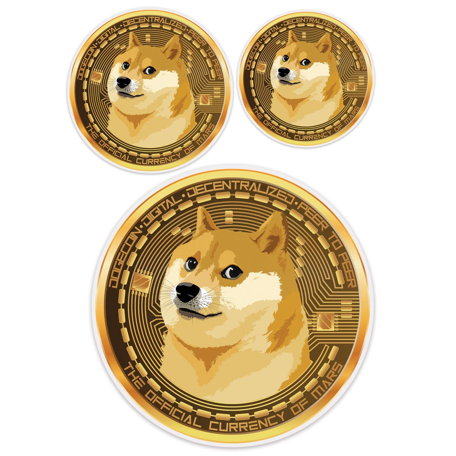 Dogecoin | Redwolf Stickers