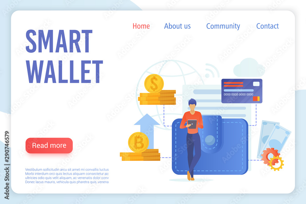 Mobile Wallet App Template | Sketch | Free Download | iMockups