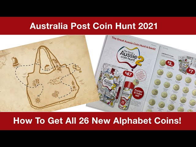 A-Z Great Aussie Coin Hunt 26 Coin Set | Direct Coins