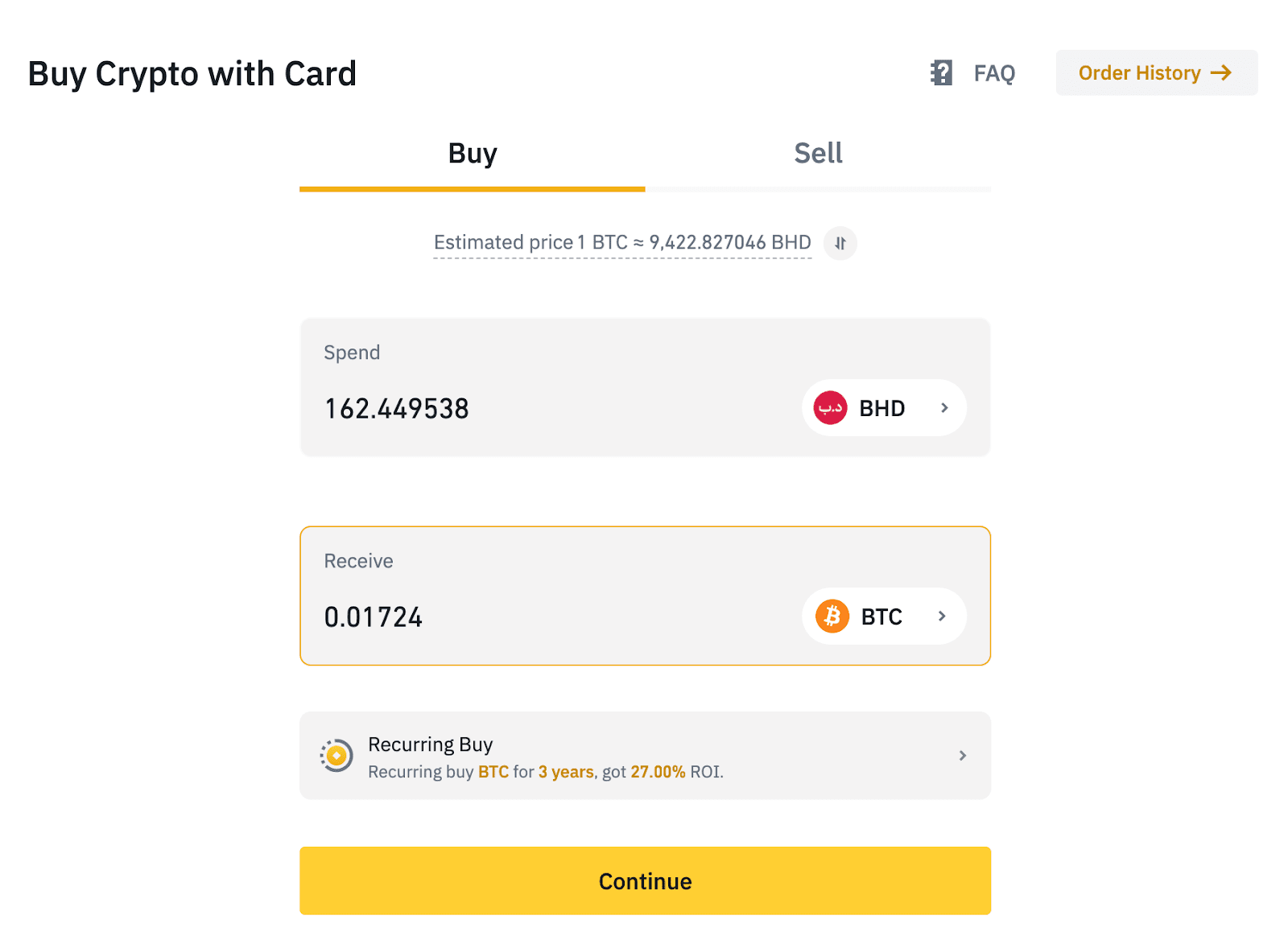 How to Buy Bitcoin (BTC) With a Credit Card on Binance? | CoinCodex