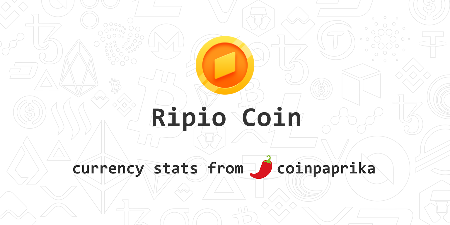 Ripio Coin Price Today - RPC Price Chart & Market Cap | CoinCodex