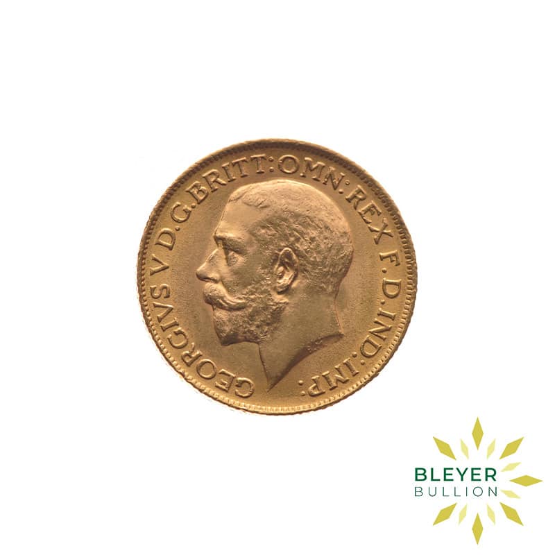 History of George V gold sovereign - Gerrards Bullion